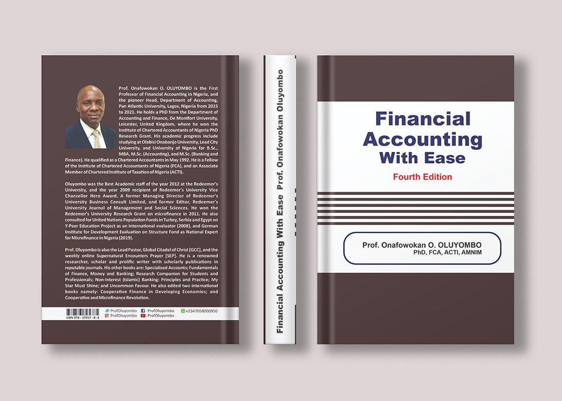 Front, back and spine of Financial Accounting With Ease